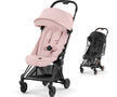 Kočárek CYBEX Coya Matt Black 2024 + ZDARMA: Originální pláštěnka, peach pink - 1/7