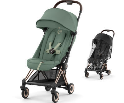 Kočárek CYBEX Coya Rosegold 2024 + ZDARMA: Originální pláštěnka - 1