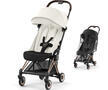 Kočárek CYBEX Coya Rosegold 2024 + ZDARMA: Originální pláštěnka, off white - 1/7