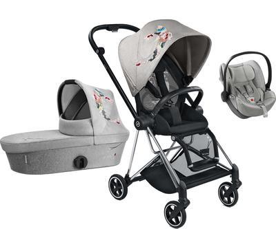 Kočárek CYBEX Set Mios Chrome Fashion Koi Crystallized 2018 včetně autosedačky - 1