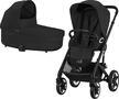 Kočárek CYBEX Talos S Lux 2024 včetně korby, moon black (black frame) - 1/7