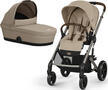 Kočárek CYBEX Balios S Lux 2025 včetně korby, almond beige (taupe frame)  - 1/6