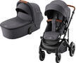 Kočárek BRITAX RÖMER Set Smile 5Z 2025 + hluboká korba, midnight grey - 1/7