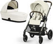 Kočárek CYBEX Balios S Lux 2025 včetně korby, seashell beige (taupe frame)  - 1/7