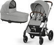 Kočárek CYBEX Balios S Lux 2025 včetně korby, stone grey (silver frame) - 1/7