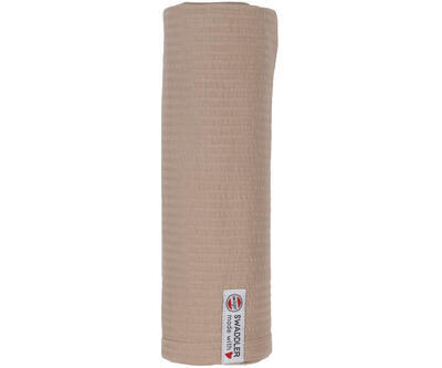 Multifunkční plenka LODGER Swaddler Seersucker 120x120 cm 1 ks 2024, beige - 1