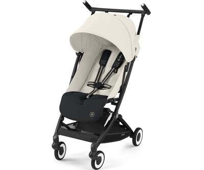 Kočárek CYBEX Libelle 2024, black frame - canvas white - 1