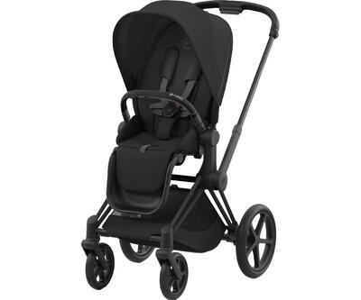 Kočárek CYBEX Priam Matt Black Seat Pack 2024, sepia black - 1