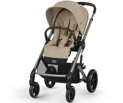 Kočárek CYBEX Balios S Lux 2025, almond beige (taupe frame)  - 1