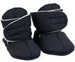 Capáčky VOKSI Baby Booties 2025, black light grey 0-1y - 1/3