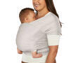 Šátek ERGOBABY Aura Sustainably Sourced Mesh Baby Wrap 2024, soft grey - 1/2