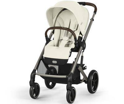 Kočárek CYBEX Balios S Lux 2025, seashell beige (taupe frame)  - 1