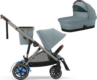 Kočárek CYBEX e-Gazelle S 2024 včetně korby - 1