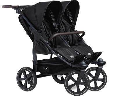 Kočárek TFK Duo2 Frame Air Chamber Wheel Stroller seat duo2 2024, black - 1