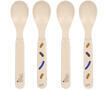 Dětské lžičky LÄSSIG Spoon Set PP/Cellulose 2024, little mateys royal blue - 1/4