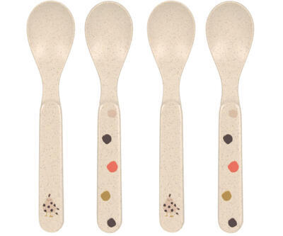 Dětské lžičky LÄSSIG Spoon Set PP/Cellulose 2024, little mateys spicy orange - 1