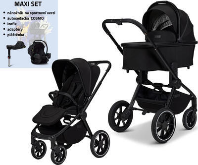 Kočárek MOON Resea+ MAXI 2025, onyx black - 1