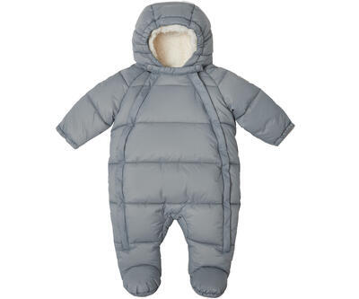 Baby Overall LEOKID Eddy 2024, gray stellar/vel. 6 - 9 měsíců (vel. 68) - 1