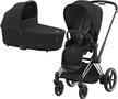 Kočárek CYBEX e-Priam Chrome Black Seat Pack 2024 včetně korby, sepia black - 1/7