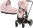 Kočárek CYBEX e-Priam Rosegold Seat Pack 2024 včetně korby, peach pink - 1/7