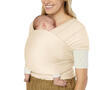 Šátek ERGOBABY Aura Sustainably Sourced Knit Baby Wrap 2024, cream - 1/2