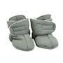 Capáčky VOKSI Baby Booties 2025, meadow green light grey 0-1y - 1/4