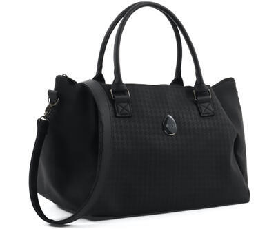 Přebalovací taška BABYSTYLE egg Overnight Bag 2024, houndstooth black