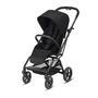 Kočárek CYBEX Eezy S Twist+2 Black 2021, deep black - 2/7