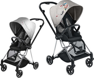 Kočárek CYBEX Set Mios Chrome Fashion Koi Crystallized 2018 včetně autosedačky - 2