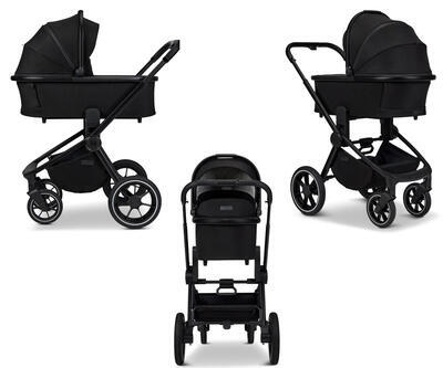 Kočárek MOON Resea+ EXTRA 2025, onyx black - 2