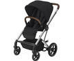 Kočárek CYBEX Set Balios S Lux Silver 2022 včetně Aton B2 i-Size a báze, deep black - 2/7