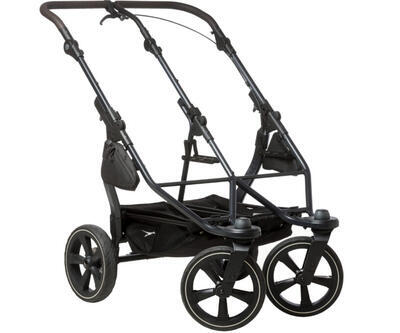 Kočárek TFK Duo2 Frame Air Chamber Wheel Carrycot duo2 Combi 2024, olive - 2