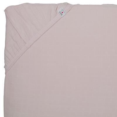 Prostěradlo LODGER Slumber Solid do kolébky 40x80 cm 2024, powder - 2