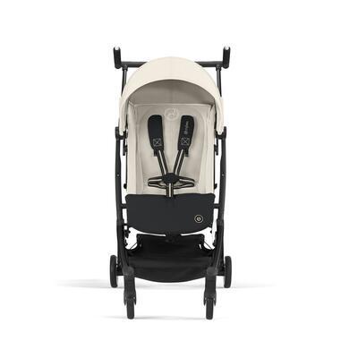 Kočárek CYBEX Libelle 2024, black frame - canvas white - 2