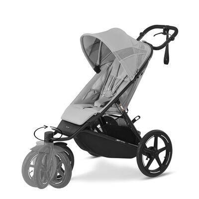 Kočárek CYBEX Avi Spin 2025 + ZDARMA Originální fusak, fog grey - 2