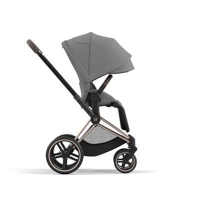 Kočárek CYBEX Priam Matt Black Seat Pack 2024, mirage grey - 2