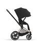 Kočárek CYBEX Priam Matt Black Seat Pack 2024, sepia black - 2/7