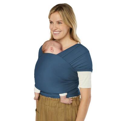 Šátek ERGOBABY Aura Sustainably Sourced Knit Baby Wrap 2024, twilight navy - 2