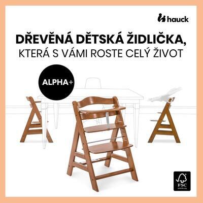 Dřevěná jídelní židle HAUCK Alpha+ 2024, walnut - 2