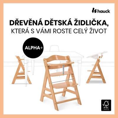 Dřevěná jídelní židle HAUCK Alpha+ 2024 - 2