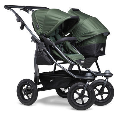 Kočárek TFK Duo Stroller Air Wheel 2023, oliv - 3