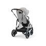 Kočárek CYBEX e-Gazelle S 2024 včetně korby, stone grey (silver frame) - 3/7