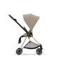 Kočárek CYBEX Mios Matt Black Seat Pack 2024 včetně korby, cozy beige - 3/7