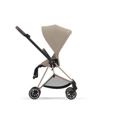 Kočárek CYBEX Set Mios Matt Black Seat Pack 2024 včetně Cloud T i-Size PLUS, cozy beige - 3