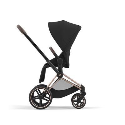 Kočárek CYBEX Priam Matt Black Seat Pack 2024, sepia black - 3