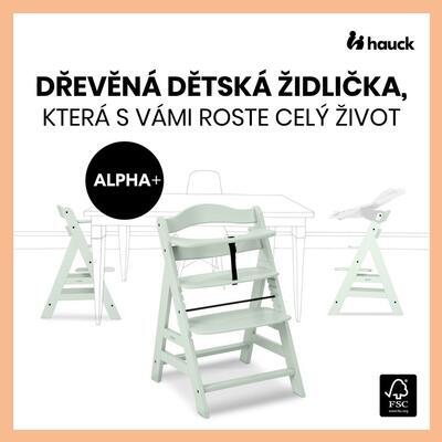 Dřevěná jídelní židle HAUCK Alpha+ 2024, mint - 3