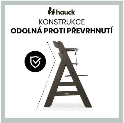 Dřevěná jídelní židle HAUCK Alpha+ 2024, select charcoal - 3