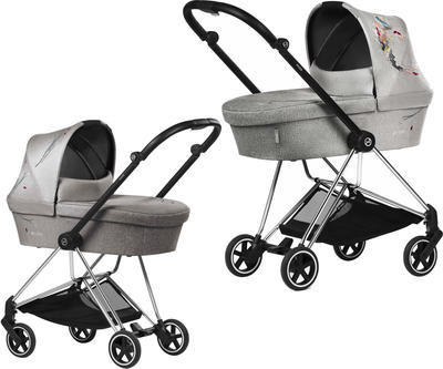 Kočárek CYBEX Set Mios Chrome Fashion Koi Crystallized 2018 včetně autosedačky - 4