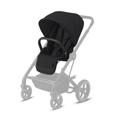 Kočárek CYBEX Set Balios S Lux Silver 2022 včetně Aton B2 i-Size a báze, deep black - 4