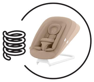 Lehátko CYBEX Gold Bouncer 2025, canvas white - 4